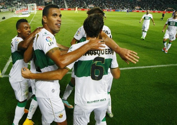 Elche 2-Espanyol 1. Jornada 10 Liga Española BBVA