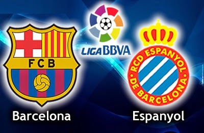 Alineación y la previa Barcelona-Espanyol. Jornada 14