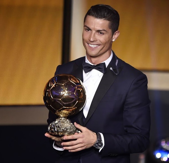 Cristiano Ronaldo Balón de Oro 2014 Cristiano Ronaldo Balón de Oro 2014