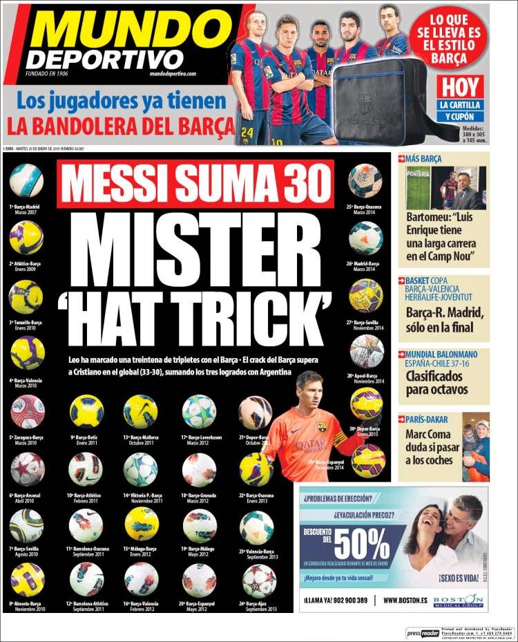 portada-mundo-deportivo-messi-mister-hat-trick