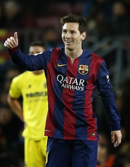 Barcelona 3-Villarreal 1. Semis Copa del Rey (ida)