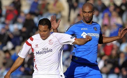 Getafe 2-Sevilla 1. Jornada 22 Liga Española