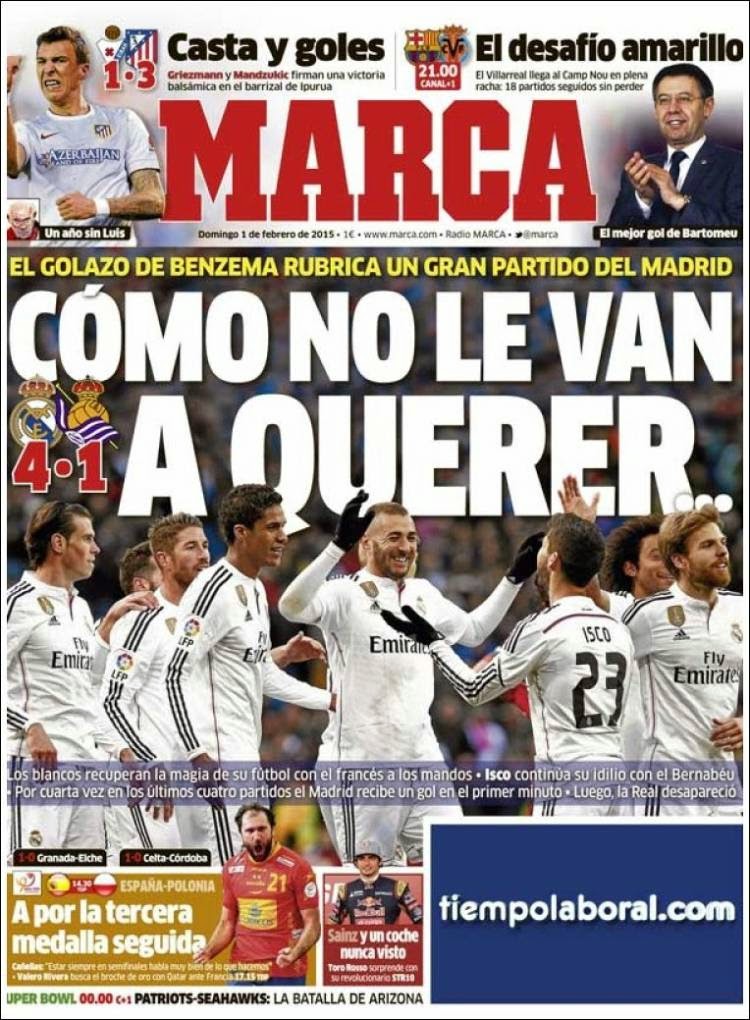 Golazo de Beznemá, el Barça quiere hundir al submarino: las portadas