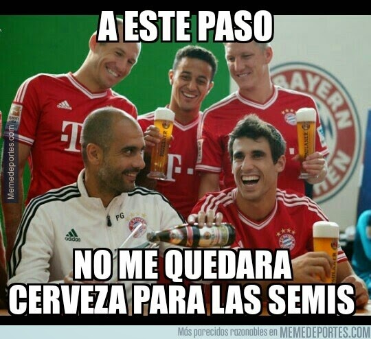 Los mejores memes del sorteo de Cuartos de Champions League pep guardiola bayern munich
