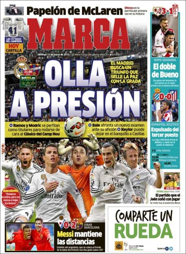 Porta Marca: olla presión Porta Marca: olla presión real madrid