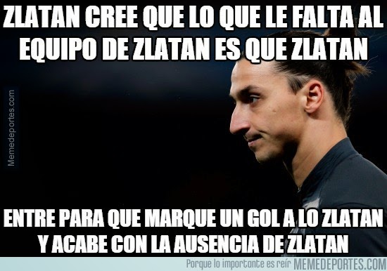 Los mejores memes del PSG-Barcelona: Cuartos Champions zlatan