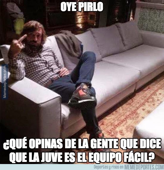 Los mejores memes del sorteo de Semifinales de Champions 2015 pirlo