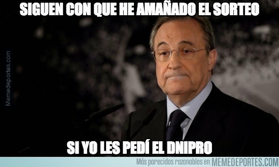 Los mejores memes del sorteo de Semifinales de Champions 2015 florentino