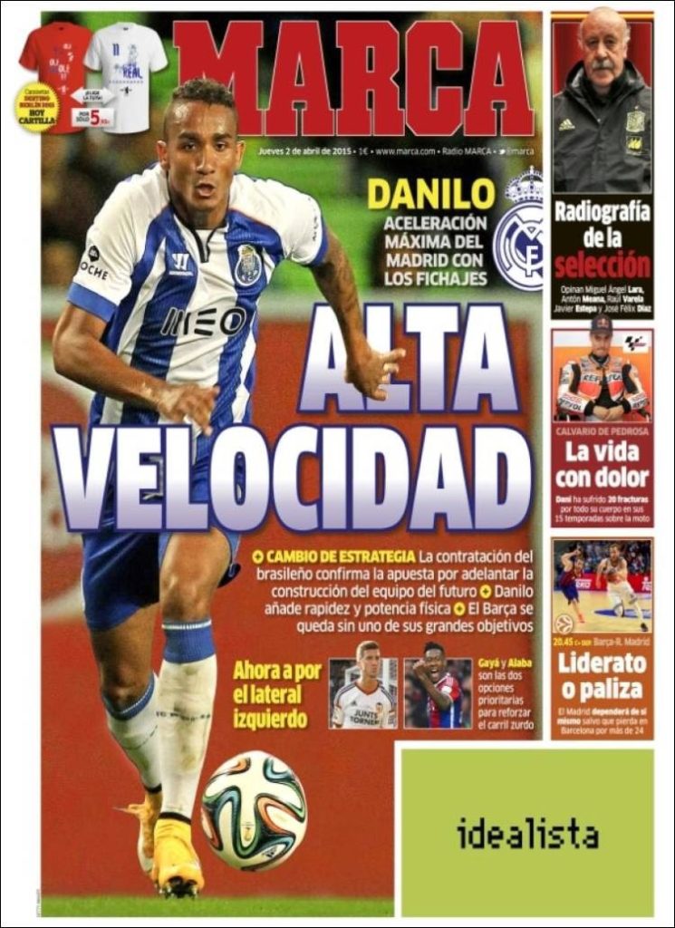 Portada Marca: alta velocidad Portada Marca: alta velocidad Danilo