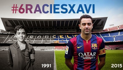 Xavi Hernández depedida Xavi Hernández depedida