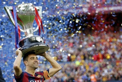 Las imágenes del adiós de Xavi Hernández en el Camp Nou