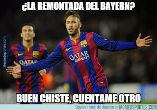 Los mejores memes del Bayern Munich-Barcelona: Semis Champions neymar