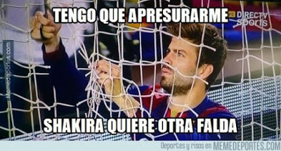 final Athletic-Barcelona. Copa del Rey shakira quiere falda pique