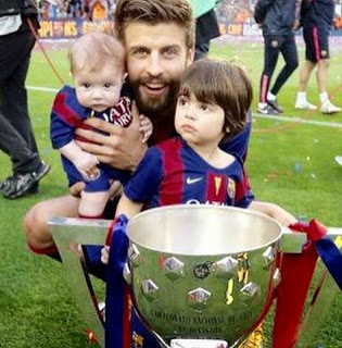 copa liga 2015 instagram pique