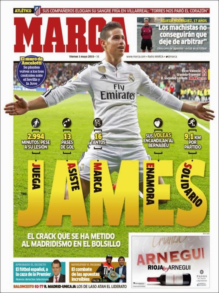 Portada Marca: James Rodríguez Portada Marca: James Rodríguez