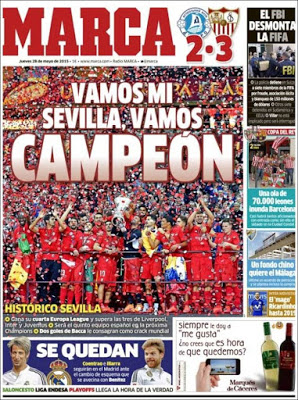 Sevilla Tetracampeón, Ter Stegen quiere el triplete: las portadas