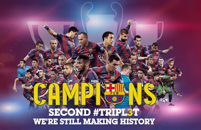 El Festejo de la Quinta Champions del Barça en imágenes El Festejo de la Quinta Champions del Barça en imágenes