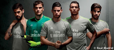 La nueva camiseta del Real Madrid: Temporada 2015-2016
