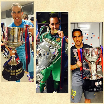 claudio bravo champions 2015