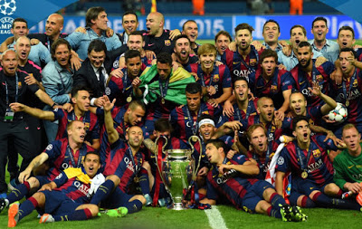 El festejo de la quinta Champions del Barça en imágenes
