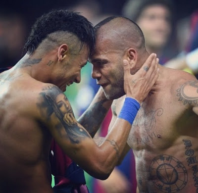 alves neymar champions league 2015