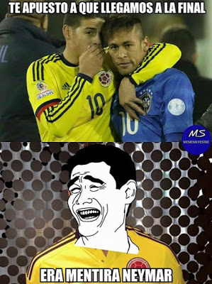 Los mejores memes del Argentina-Colombia