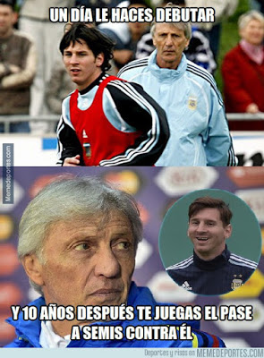 Los mejores memes del Argentina-Colombia