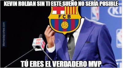 Los mejores memes sobre Piqué y Kevin Roldán: festejos Champions