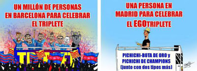 Los mejores memes sobre Piqué y Kevin Roldán: festejos Champions