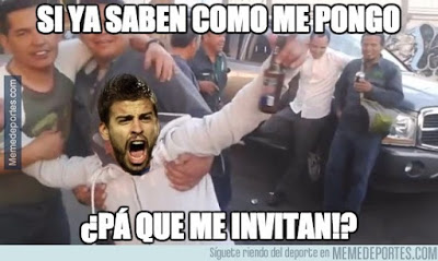Los mejores memes sobre Piqué y Kevin Roldán: festejos Champions