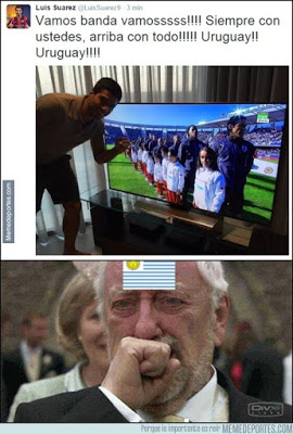 memes del Uruguay-Paraguay copa america