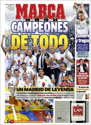 Portada Marca: Campeones de todo Portada Marca: Campeones de todo