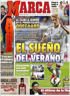 Portada Marca: Odegaard Portada Marca: Odegaard