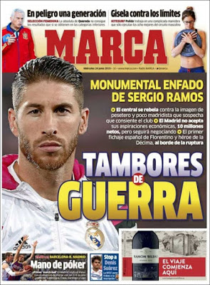 Portada Marca: Sergio Ramos Portada Marca: Sergio Ramos