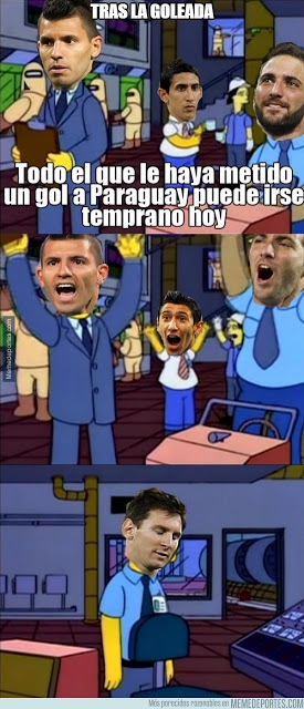 Los mejores memes del Argentina-Paraguay. Copa América
