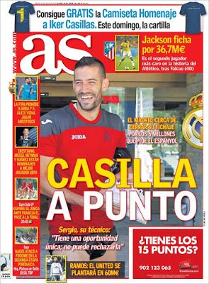 Portada AS: Casilla a punto Portada AS: Casilla a punto