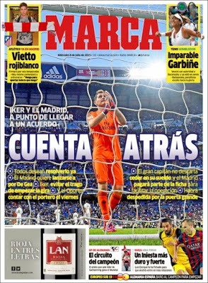 Portada Marca: Iker Casillas