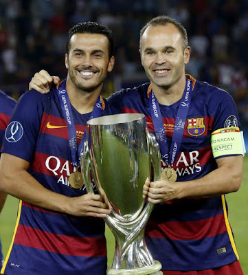 Las mejores imágenes del Barça Supercampeón de Europa pedro inesta