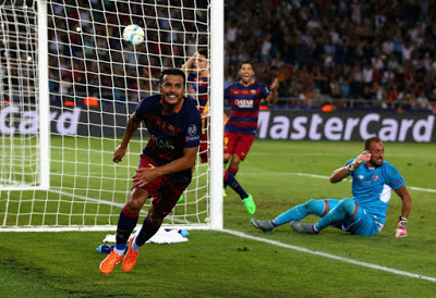 Las mejores imágenes del Barça Supercampeón de Europa pedro