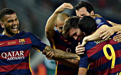 Las mejores imágenes del Barça Supercampeón de Europa