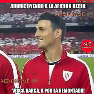 Los mejores memes del Barcelona-Athletic: Supercopa 2015 aduriz