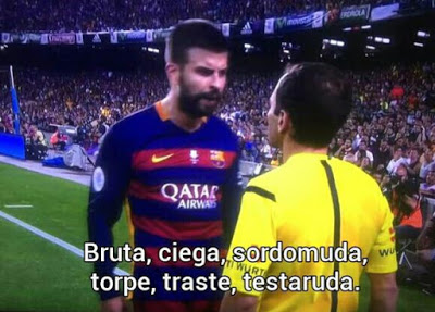 meme pique insulta arbitro final supercopa españa