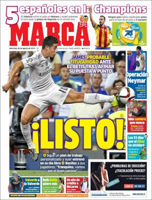 Portada Marca: James listo Portada Marca: James listo