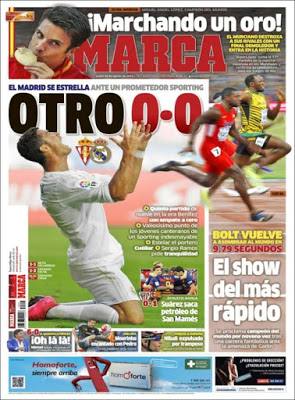Portada Marca :otro 0-0 Portada Marca :otro 0-0 era benitez sporting real madrird