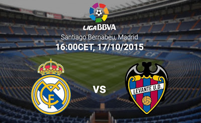 Alineación y previa Real Madrid-Levante. Jornada 8