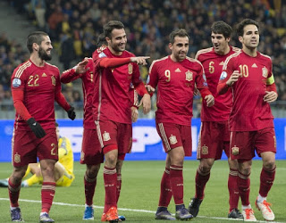 Ucrania 0-España 1. Eliminatoria Euro 2016