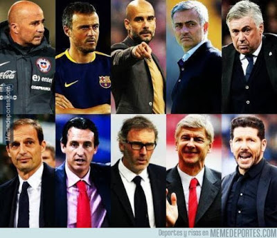 Los mejores memes de los directores tecnicos candidatos al Balón de Oro 2015