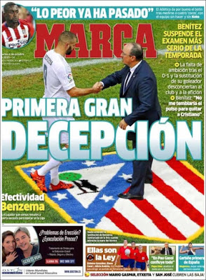 Portada Marca: Benítez decepción