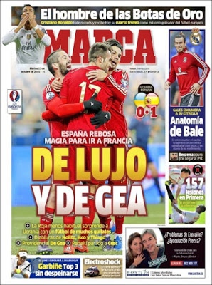 Portada Marca: De Lujo y De Gea