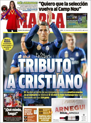 Portada Marca: Tributo a Cristiano Portada Marca: Tributo a Cristiano